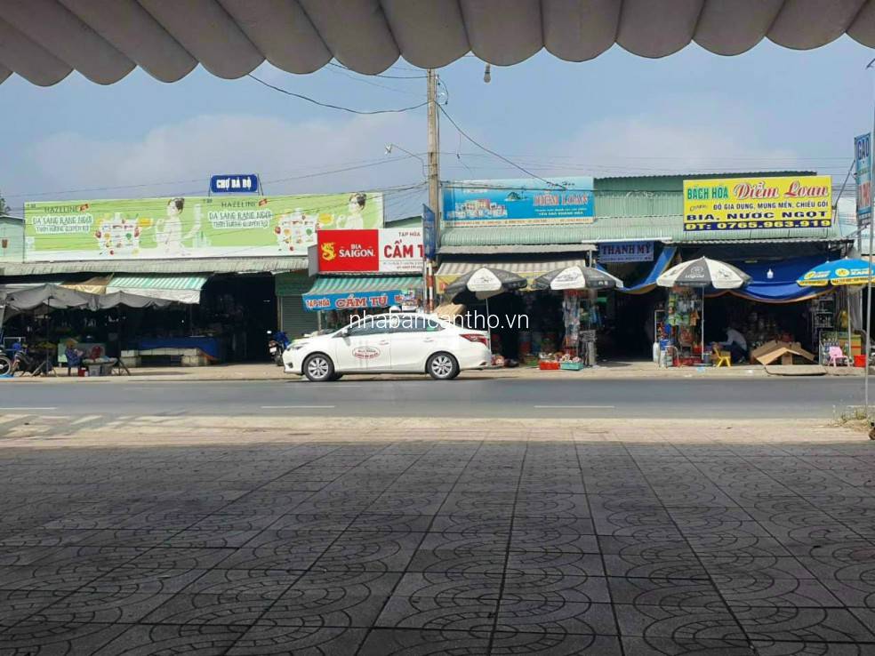 MẶT TIỀN CHỢ BÀ BỘ 450M2 CHỈ 10 TỶ