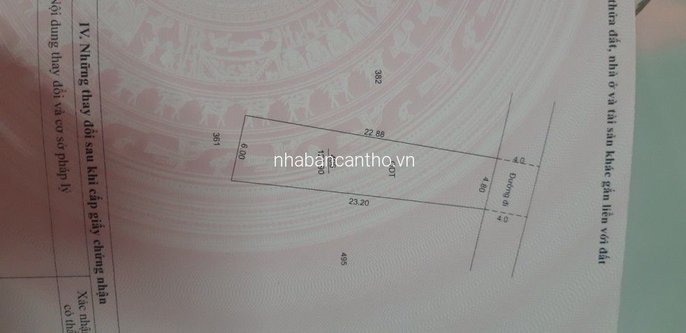 NỀN THỔ CƯ GẦN LỘ 40M