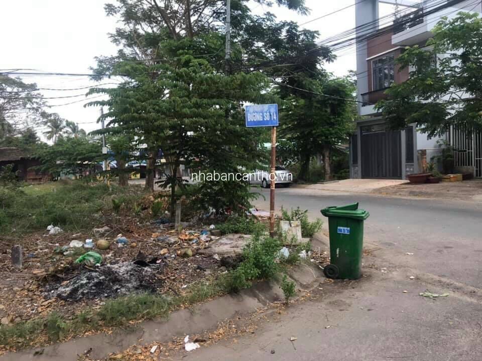 Bán nền góc 2 mặt tiền đường lê tấn quốc thông ra đường quốc lộ võ nguyên giáp, cái răng, cần thơ 