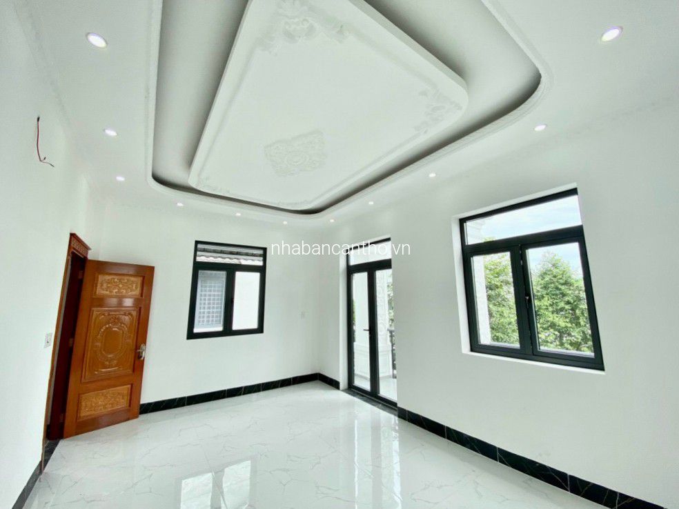 Bán nhà biệt thự 1 trệt 2 lầu phong cách châu âu đan xen hiện đại giá 7.7 tỷ 