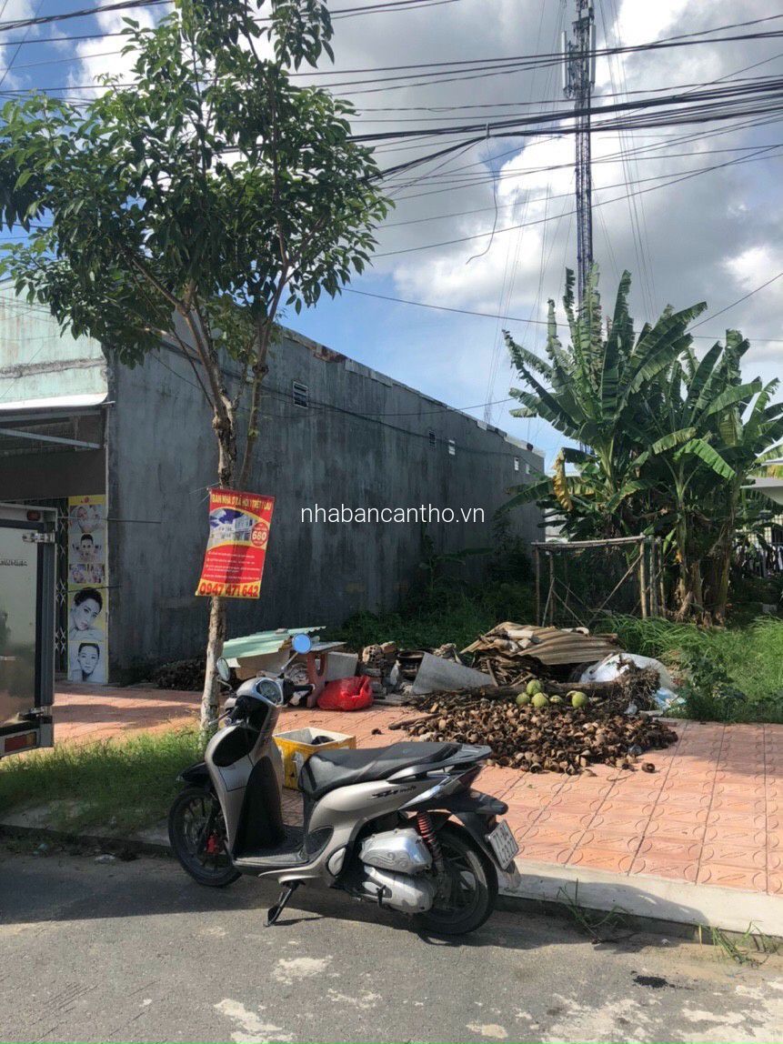 Bán nền đường số 5 khu dân cư thạnh mỹ cách đại học tây đô 200m, cái răng, cần thơ 