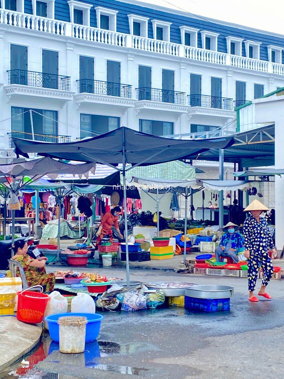 Bán nhà mặt phố chợ Thới Lai - Cần Thơ