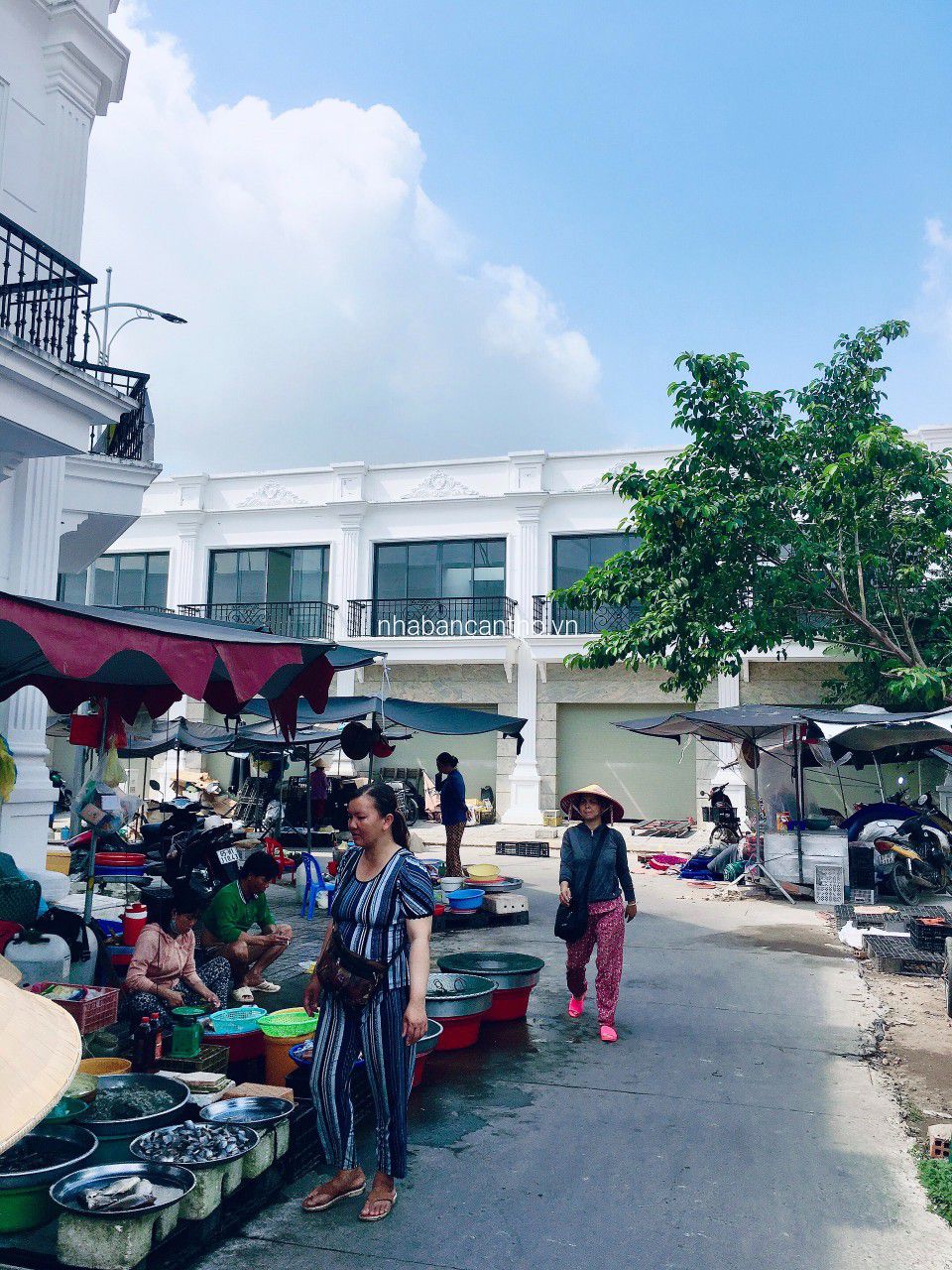 Nhà mặt tiền chợ Thới Lai Cần Thơ Nhận nhà ngay