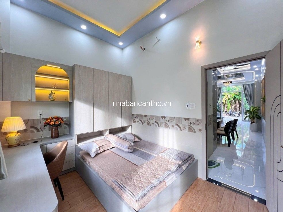 NHÀ MỚI XÂY KDC CỬU LONG - 3 PHÒNG NGỦ - SỔ HỒNG